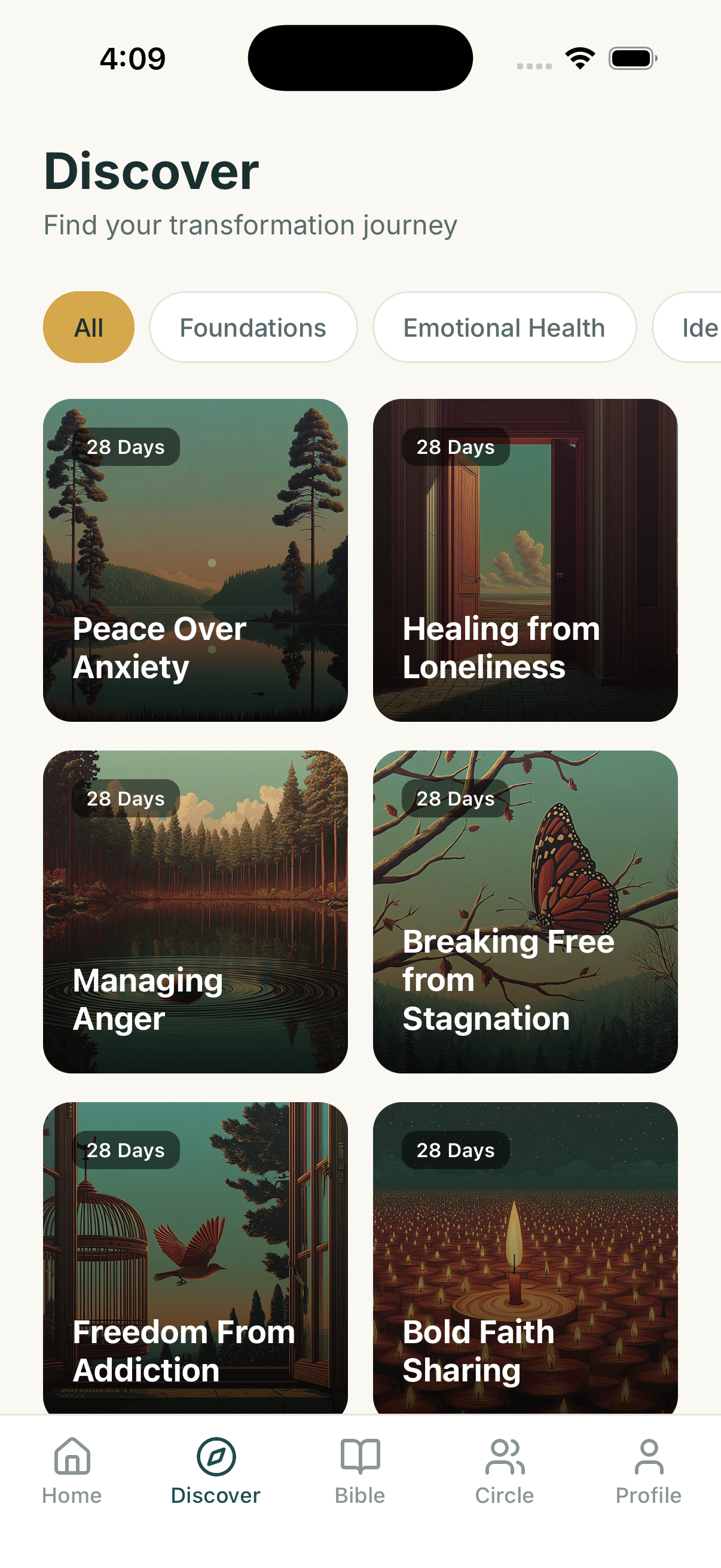 Threshold discover tracks